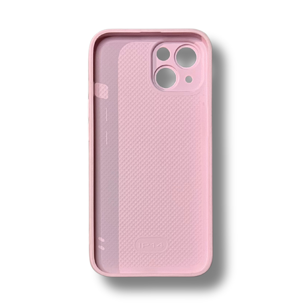 Glass Back Matte Finish + Silicone Edge Case