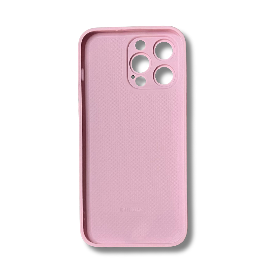 Glass Back Matte Finish + Silicone Edge Case
