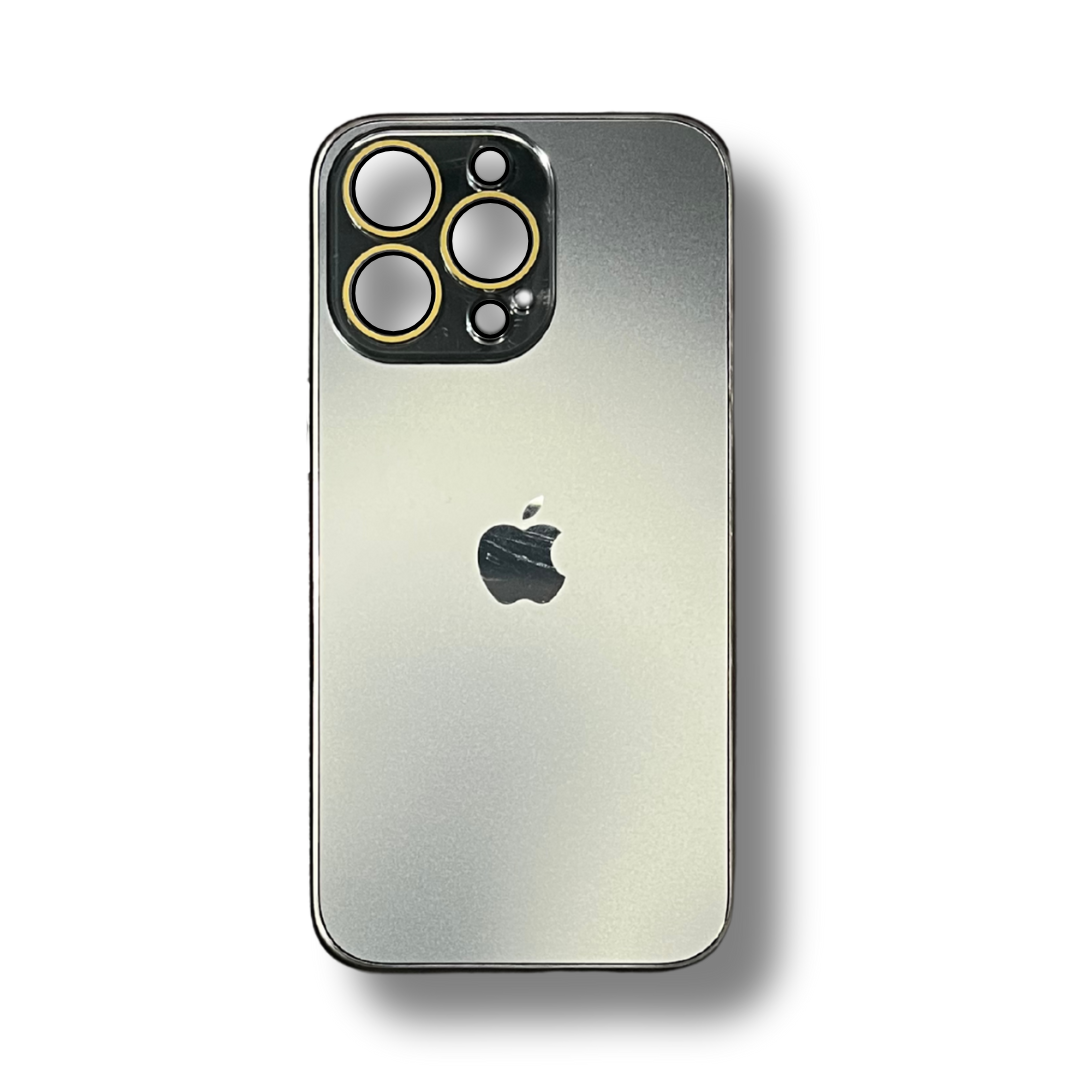 Premium Acrylic Titanium Finish Case