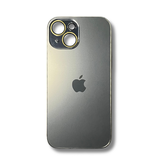 Premium Acrylic Titanium Finish Case