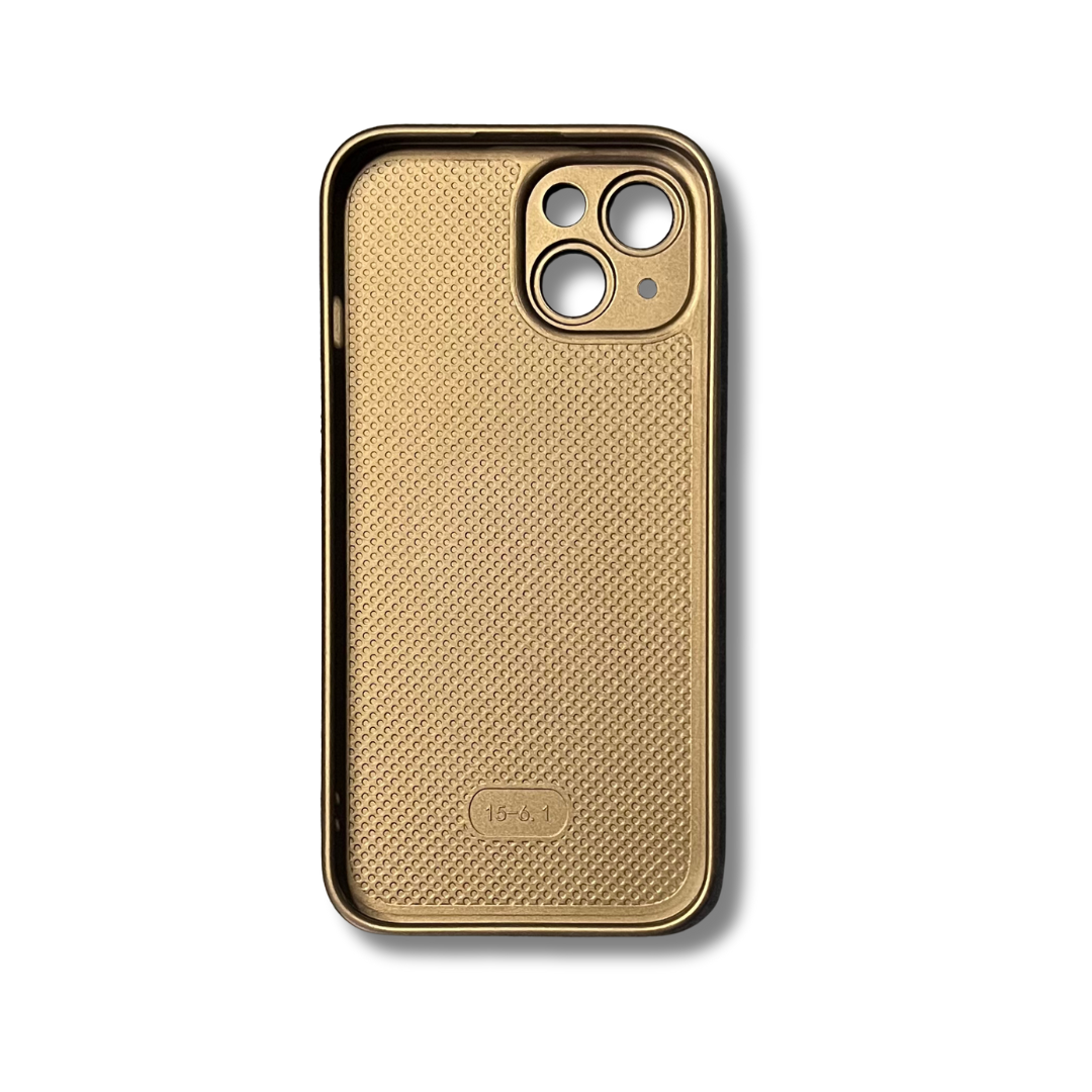 Glass Back Matte Finish + Silicone Edge Case