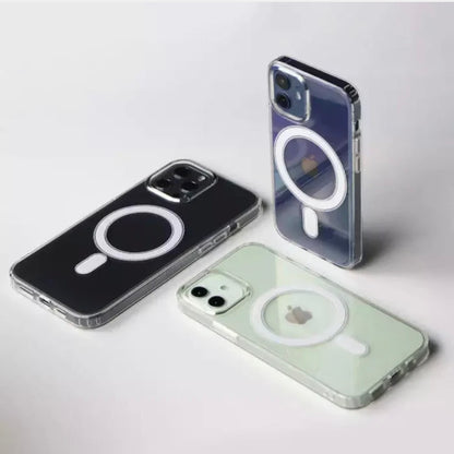 MagSafe Crystal Clear Shockproof Anti-Yellow iPhone Case