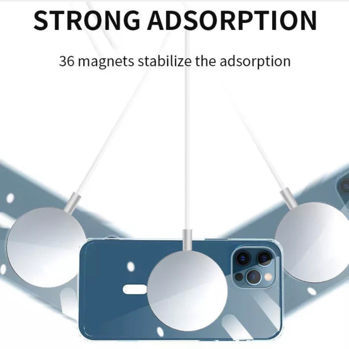 MagSafe Crystal Clear Shockproof Anti-Yellow iPhone Case