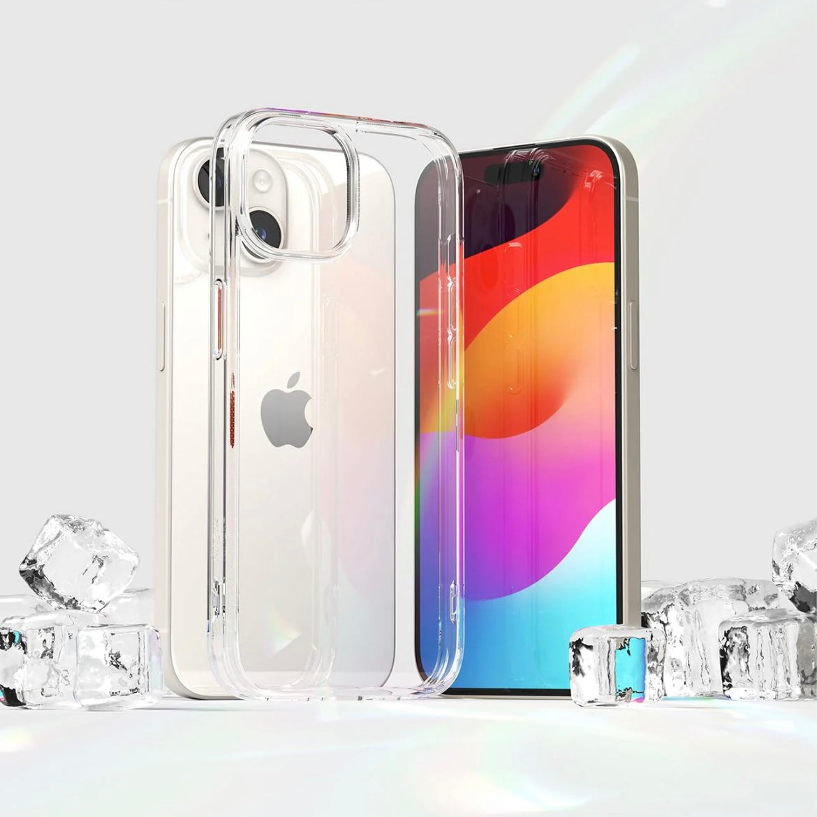 Non MagSafe Crystal Clear Shockproof Anti-Yellow iPhone Case