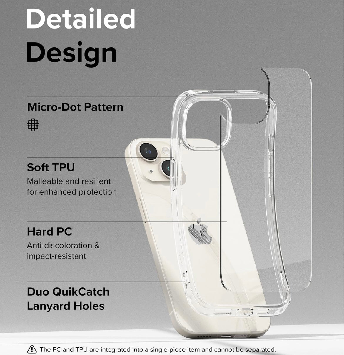 Non MagSafe Crystal Clear Shockproof Anti-Yellow iPhone Case